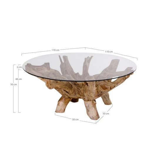 Table basse Amazonas 110x50 cm