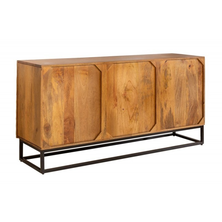 Buffet INFINITY en bois massif de manguier 140 cm