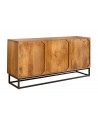Buffet INFINITY en bois massif de manguier 140 cm
