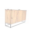 Buffet INFINITY en bois massif de manguier 140 cm