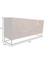 Buffet INFINITY en bois massif de manguier 177 cm