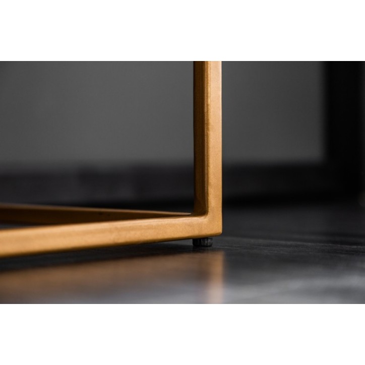 Buffet INFINITY en bois massif de manguier noir 177 cm