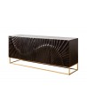 Buffet INFINITY en bois massif de manguier noir 177 cm