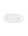 Freistehende Badewanne FORTUNA 160x70x63 cm