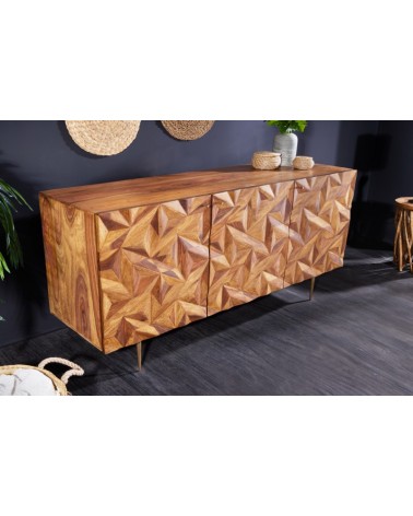 Buffet PRISM bois de sheesham