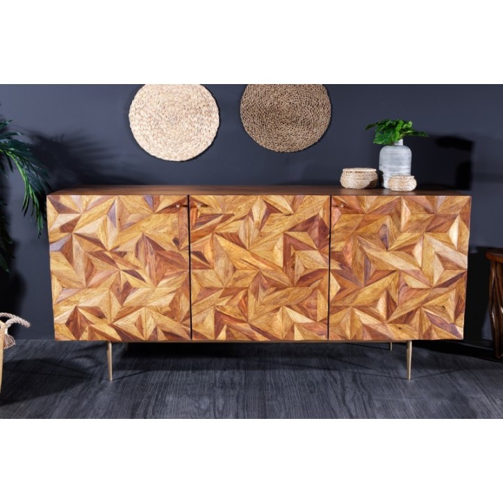 Buffet PRISM bois de sheesham