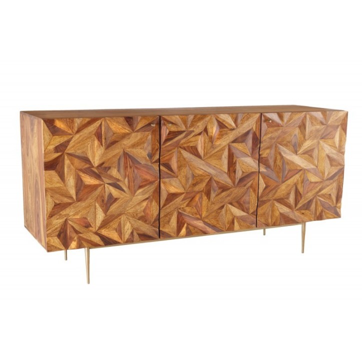 Buffet PRISM bois de sheesham