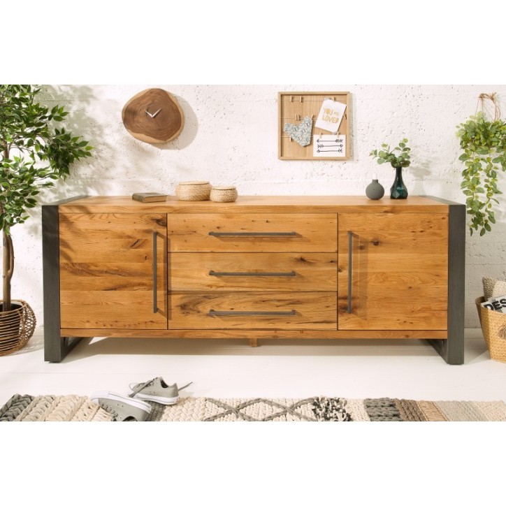 Buffet FUSION en bois massif de chêne