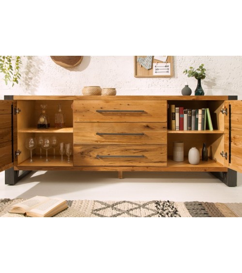 Buffet FUSION en bois massif de chêne