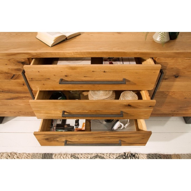 Buffet FUSION en bois massif de chêne