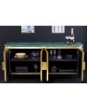 Buffet RETRO en bois massif de manguier et marbre