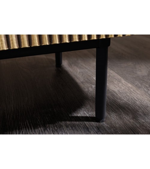 Buffet RETRO en bois massif de manguier et marbre