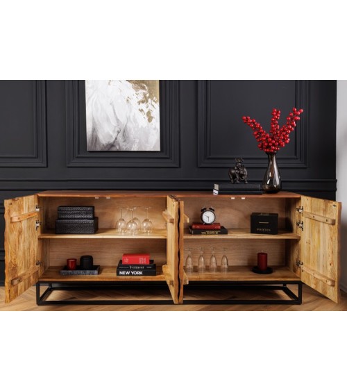 Buffet BARK en bois de manguier