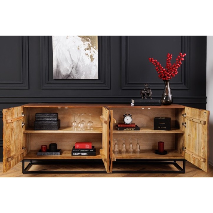 Buffet BARK en bois de manguier
