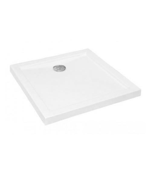 AQUA vierkante witte douchebak, Design douchebak - badkamermeubels