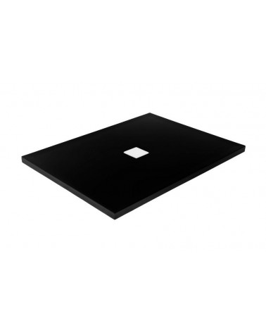 Receveur TOP  noir  rectangulaire,  Bac à douche design - mobilier salle de bain