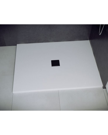 Receveur TOP  WHITEtop blanc rectangulaire,  Bac à douche design - mobilier salle de bain