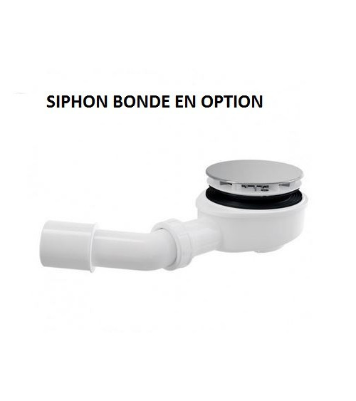 Bac à douche TANDRANO en pierre, 90*90cm- Bac à douche design - mobilier salle de bain