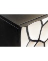 Buffet BARK en bois de manguier noir et blanc
