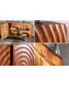 Buffet CIRCLE en bois de manguier