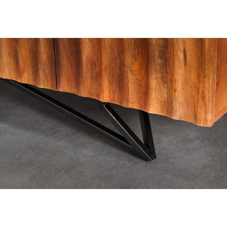 Buffet CIRCLE en bois de manguier