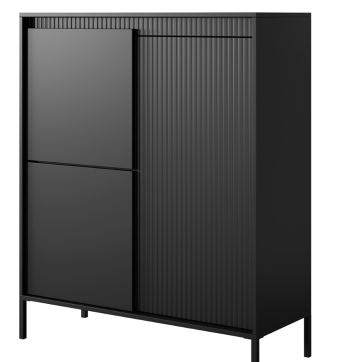 Vaissellier SENSO NOIR - 104 cm