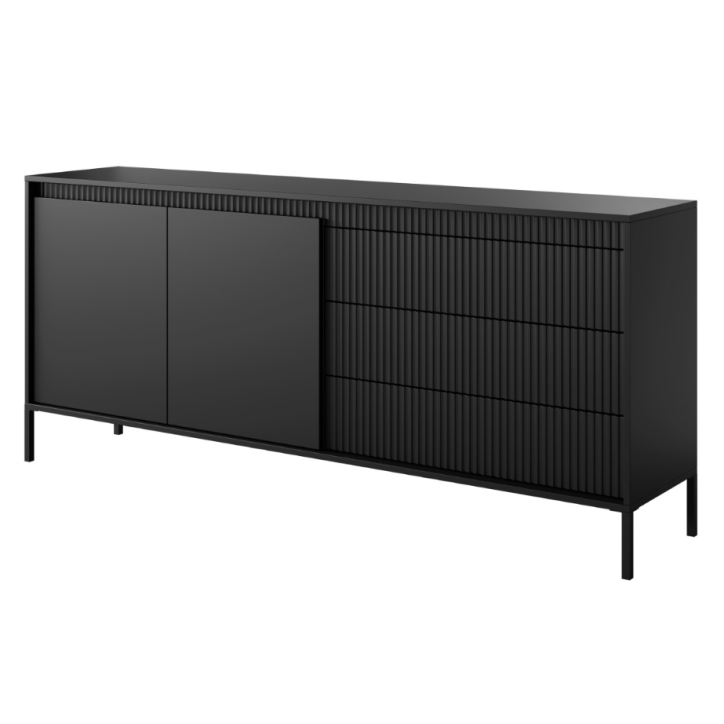 Buffet SENSO NOIR - 187,1 cm