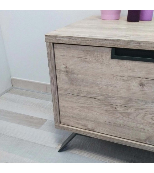 Meuble TV PALMA, 156 cm, chêne miel - Meuble tv design - boutique demeuble design