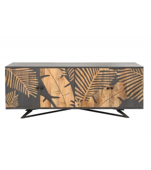 Buffet Tropical en bois massif de manguier - 160cm