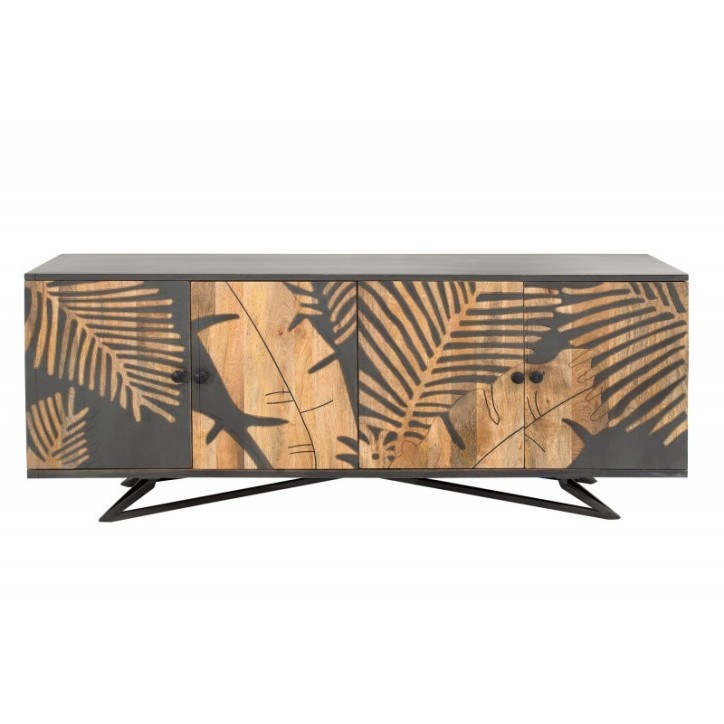 Buffet Tropical en bois massif de manguier - 160cm
