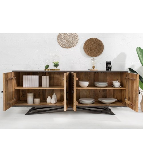 Buffet Tropical en bois massif de manguier - 160cm