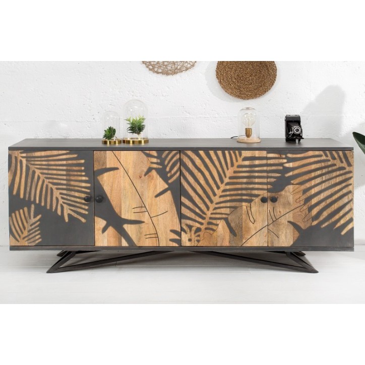 Buffet Tropical en bois massif de manguier - 160cm