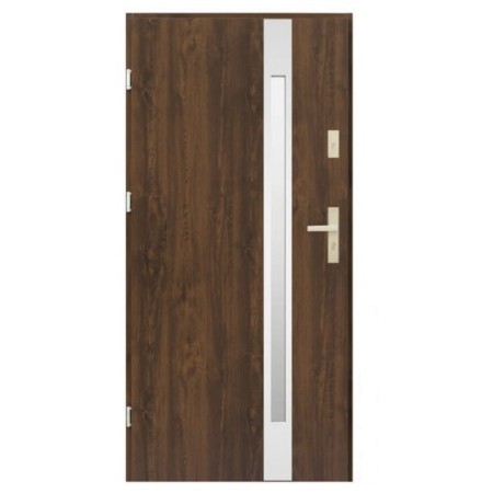 Porte d'entrée Venus 80 cm 72 mm en acier inoxydable en 3 coloris