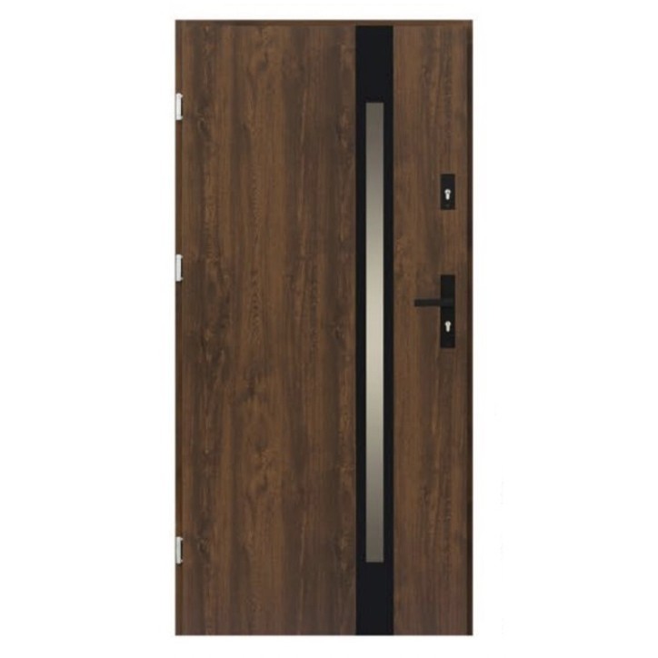 Porte d'entrée Venus 80 cm 72 mm en acier inoxydable en 3 coloris