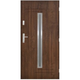 Porte d'entrée Venus 80 cm 72 mm en acier inoxydable en 3 coloris