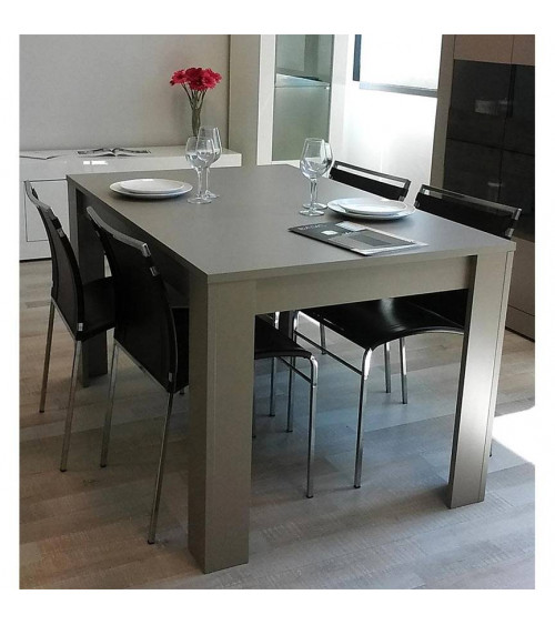 Table BASIC, 140*90 cm, taupe - Meuble tv design - boutique demeuble design