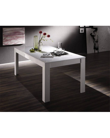 Table BASIC, 140*90 cm, blanc - Meuble tv design - boutique demeuble design