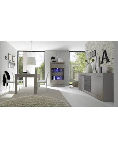 Tavolino BASIC, 140x90 cm, tortora