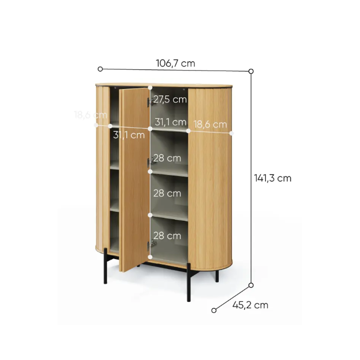 Commode Rotto - 107cm