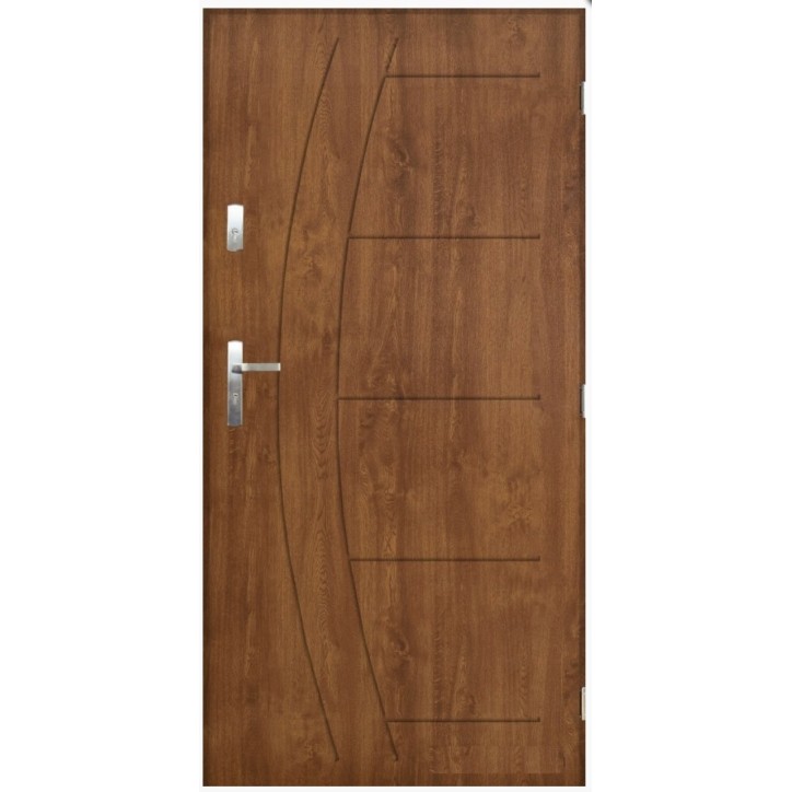 Porte d'entrée CASABLANCA 80 cm en acier inoxydable en plusieurs couleurs Porte d'entrée CASABLANCA 80 cm en acier inoxydable en plusieurs couleurs