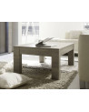 Table basse MELBOURNE, 140 cm chêne gris