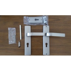 Porte d'entrée SOLEA 90 cm en acier inoxydable en plusieurs couleurs