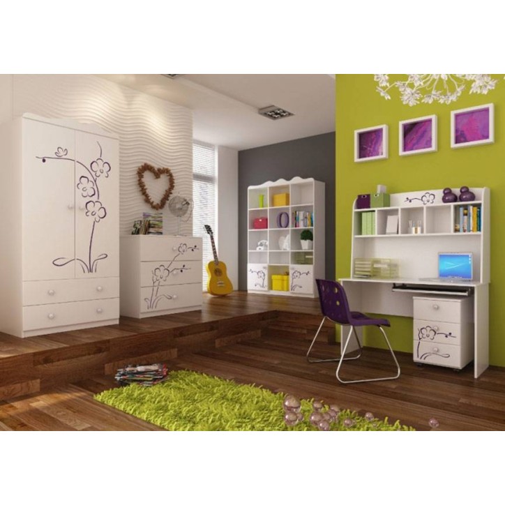 Lit bébé ORCHID VIOLET,140 cm
