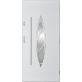 Porte d'entrée BELIAR 80 cm blanc