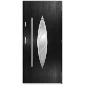 Porte d'entrée BELIAR 80 cm noir