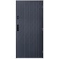 Porte d'entrée simple GUTA 80 cm anthracite