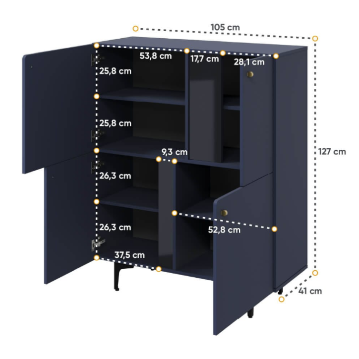 Commode Couleurs - 105cm