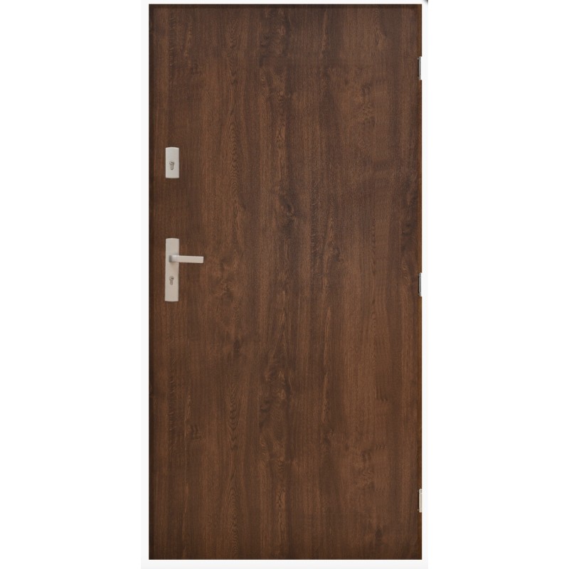 Porte d'entrée MARS 90 cm 72 mm en acier inoxydable en 4 couleurs