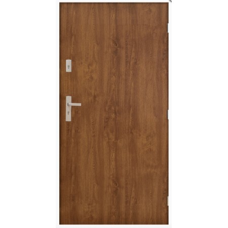 Porte d'entrée MARS 90 cm 72 mm en acier inoxydable en 4 couleurs