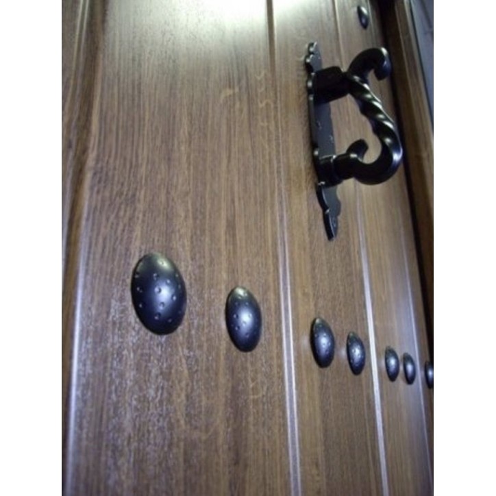 Porte d'entrée MAS rustica 80 cm 45 mm en acier inoxydable